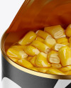 Food Can w/ Corn Mockup