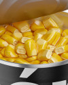 Food Can w/ Corn Mockup