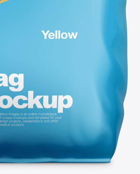 Matte Food Bag Mockup