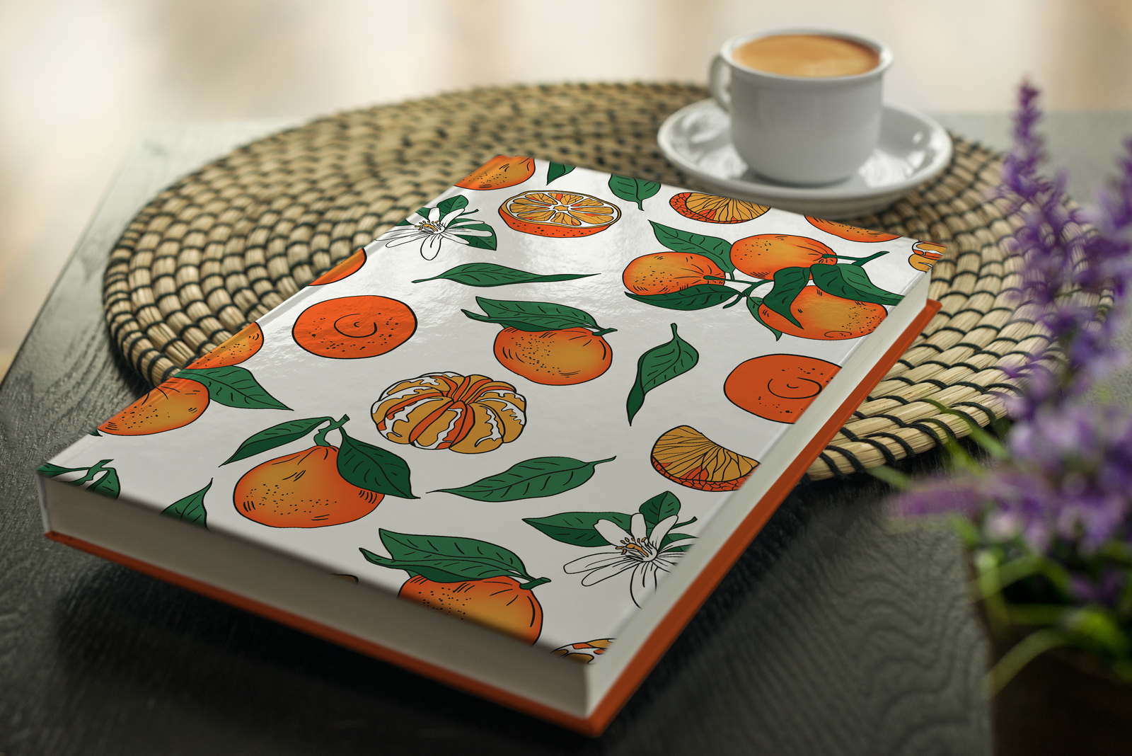 Orange Mood Pattern Orange Mood Pattern