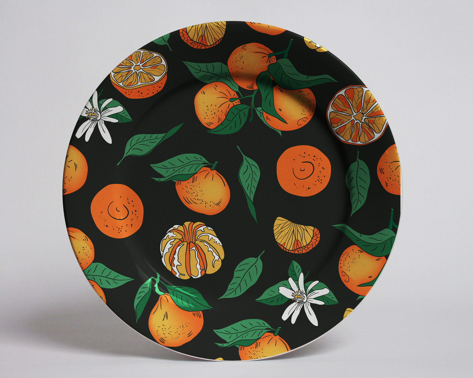 Orange Mood Pattern Orange Mood Pattern
