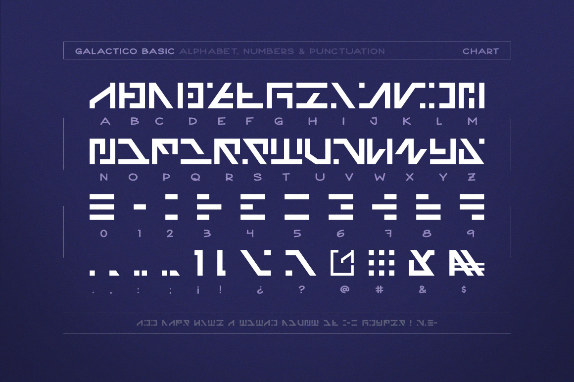 Galactico - Scifi Font