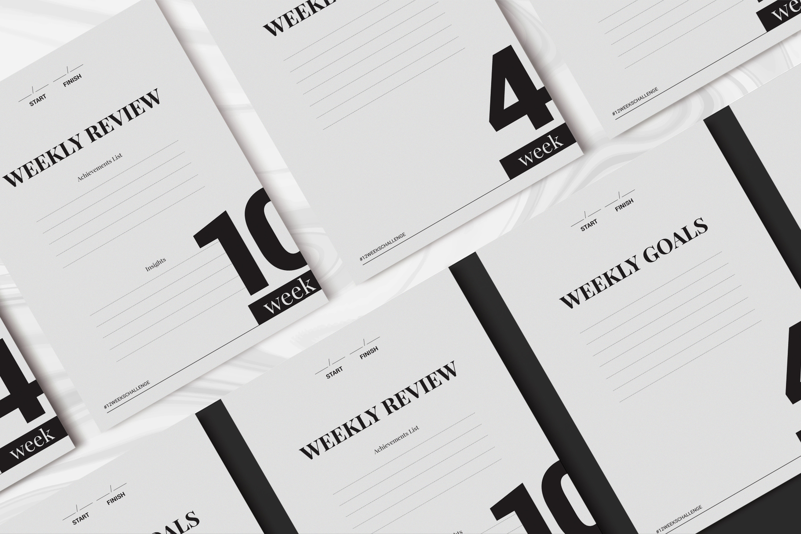 12 Weeks Planner InDesign Template