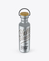 Metallic Thermos Mockup