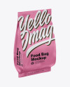 Matte Food Bag Mockup