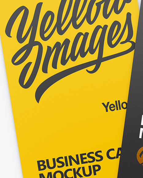 Two Business Cards Mockup