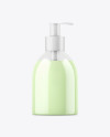 Clear Liquid Soap Bottle Mockup