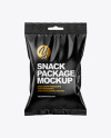 Glossy Snack Package Mockup