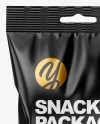 Glossy Snack Package Mockup