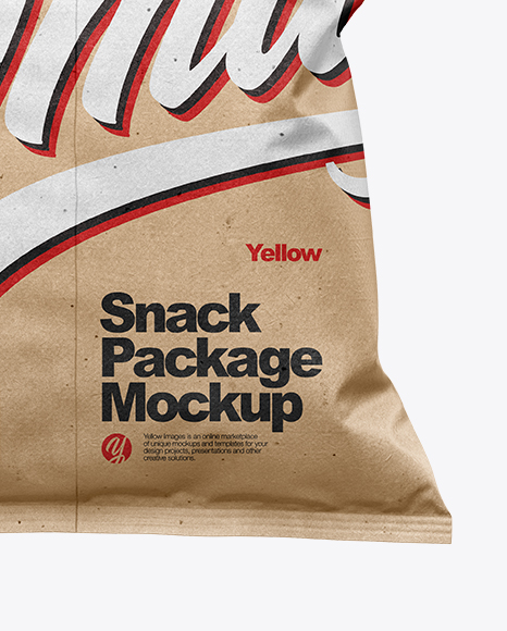 Kraft Snack Package Mockup