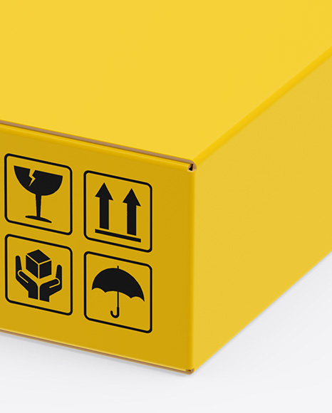 Paper Box Mockup