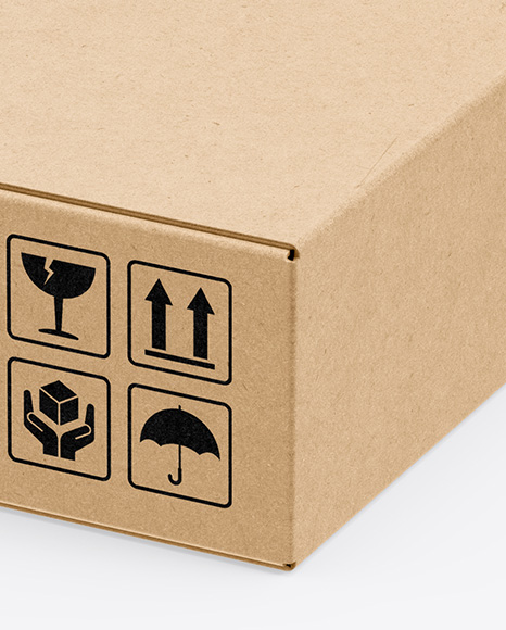 Kraft Box Mockup Kraft Box Mockup