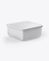 Glossy Container Mockup