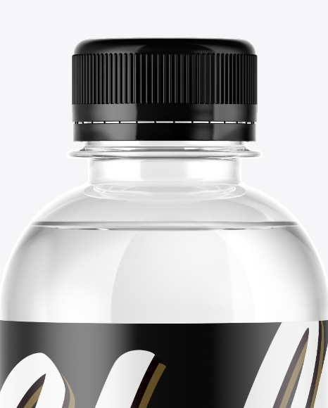 PET Bottle Mockup