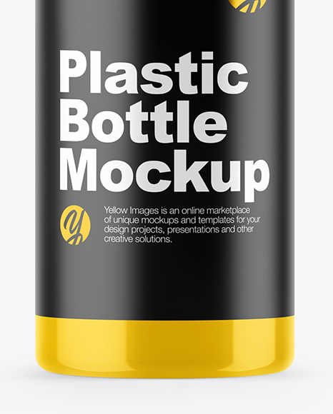 Glossy Pills Bottle Mockup