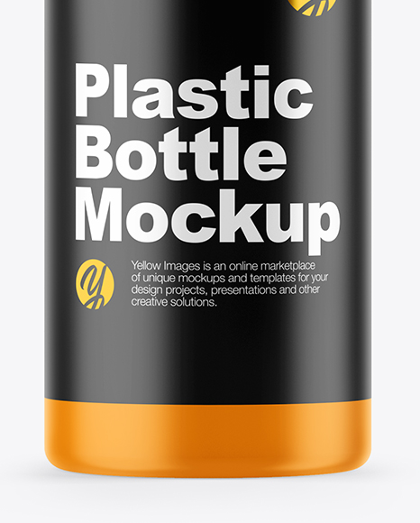 Matte Pills Bottle Mockup