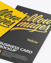 Two Business Cards Mockup