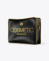 Glossy Cosmetic Bag Mockup