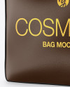 Leather Cosmetic Bag Mockup