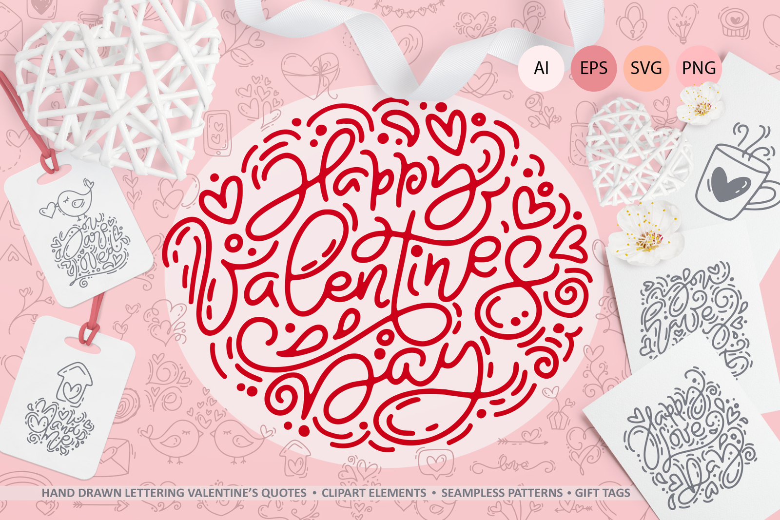 Cute Valentines Elements Cute Valentines Elements