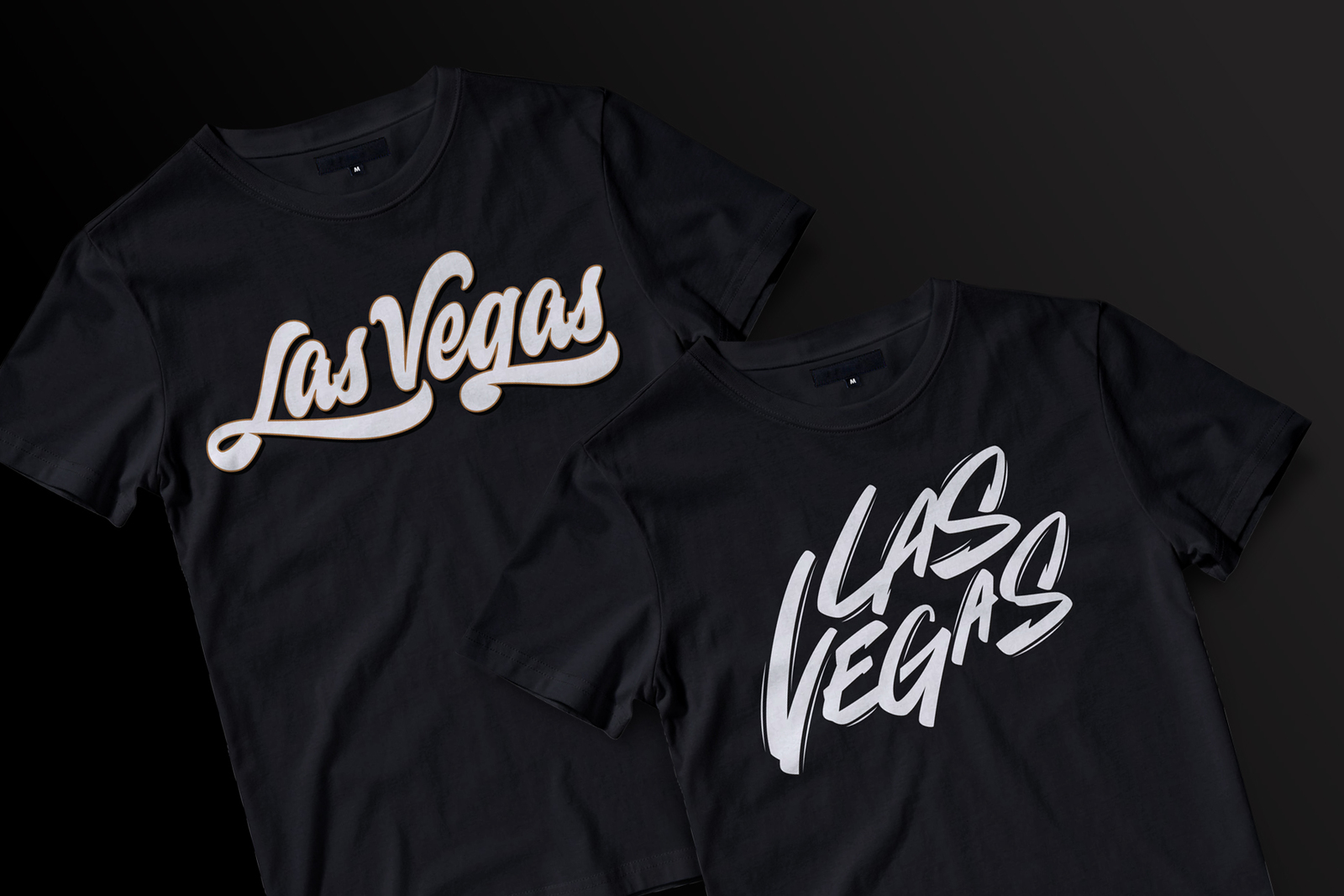 Las Vegas Vector Lettering