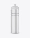 Glossy Plastic Sport Bottle Mockup