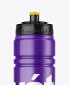 Glossy Plastic Sport Bottle Mockup