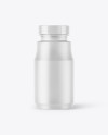 Matte Pills Bottle Mockup