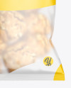 Frosted Matte Pack with Cookies Mockup