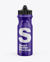 Sport Matte Bottle Mockup