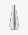 Matte Metallic Plastic Bottle Mockup