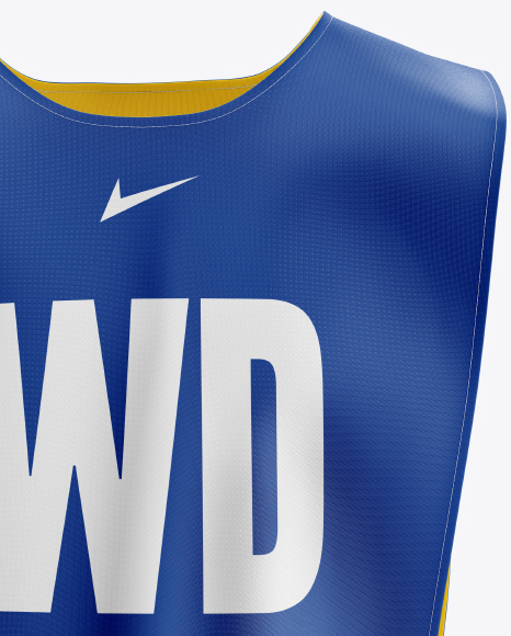 Women's Netball Bib Mockup