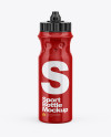 Sport Glossy Bottle Mockup