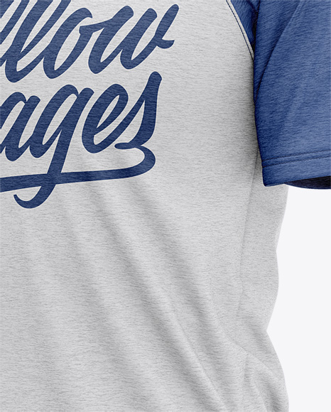 Raglan T-Shirt Mockup