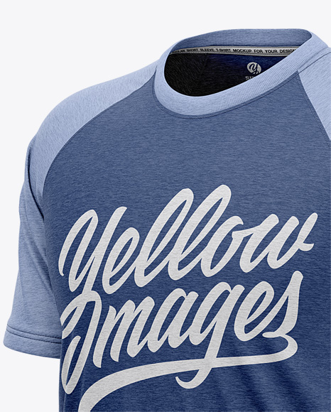 Raglan T-Shirt Mockup