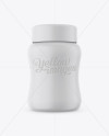 Matte Plastic Jar Mockup