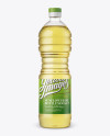 Plastic Sunflower Oil Bottle Mockup