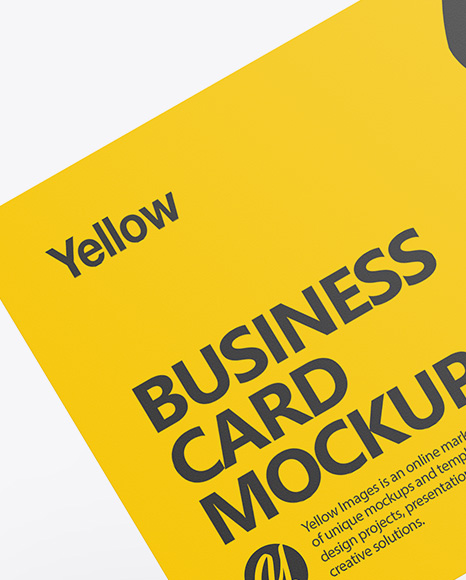 Business Card Mockup