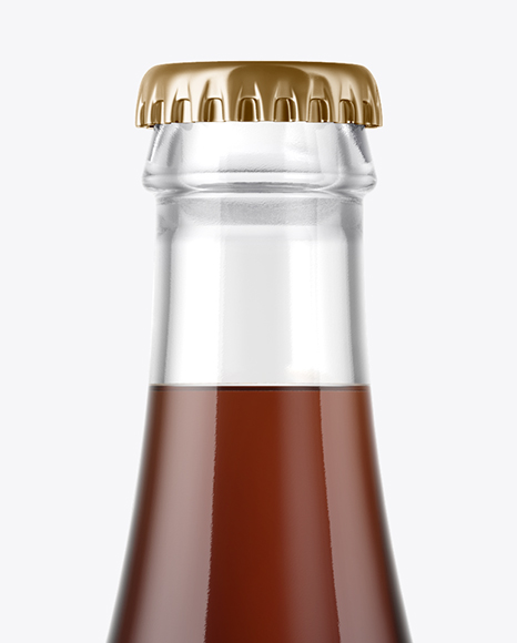 Dark Drink Bottle Mockup