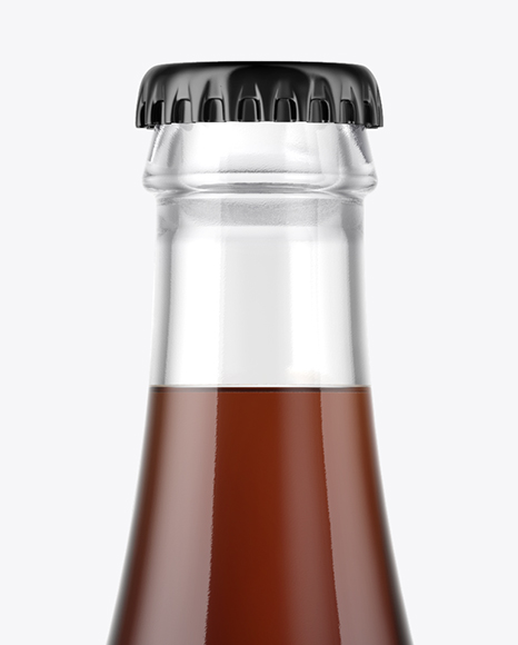 Dark Drink Bottle Mockup