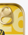 Metallic Tin Can Mockup