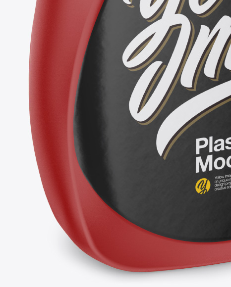 Plastic 2L Bottle Mockup