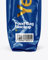 Glossy Food Bag Mockup