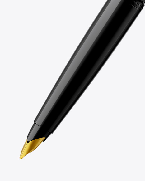 Glossy Pen Mockup