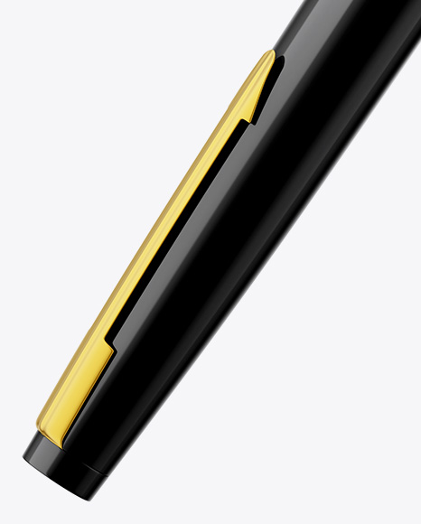 Glossy Pen Mockup