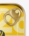 Metallic Tin Can Mockup