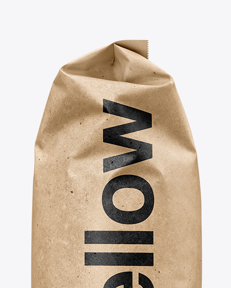 Kraft Food Bag Mockup