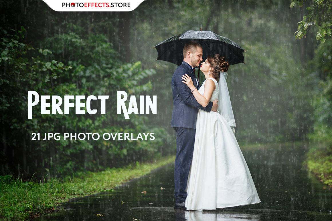 21 Rain Photo Overlays