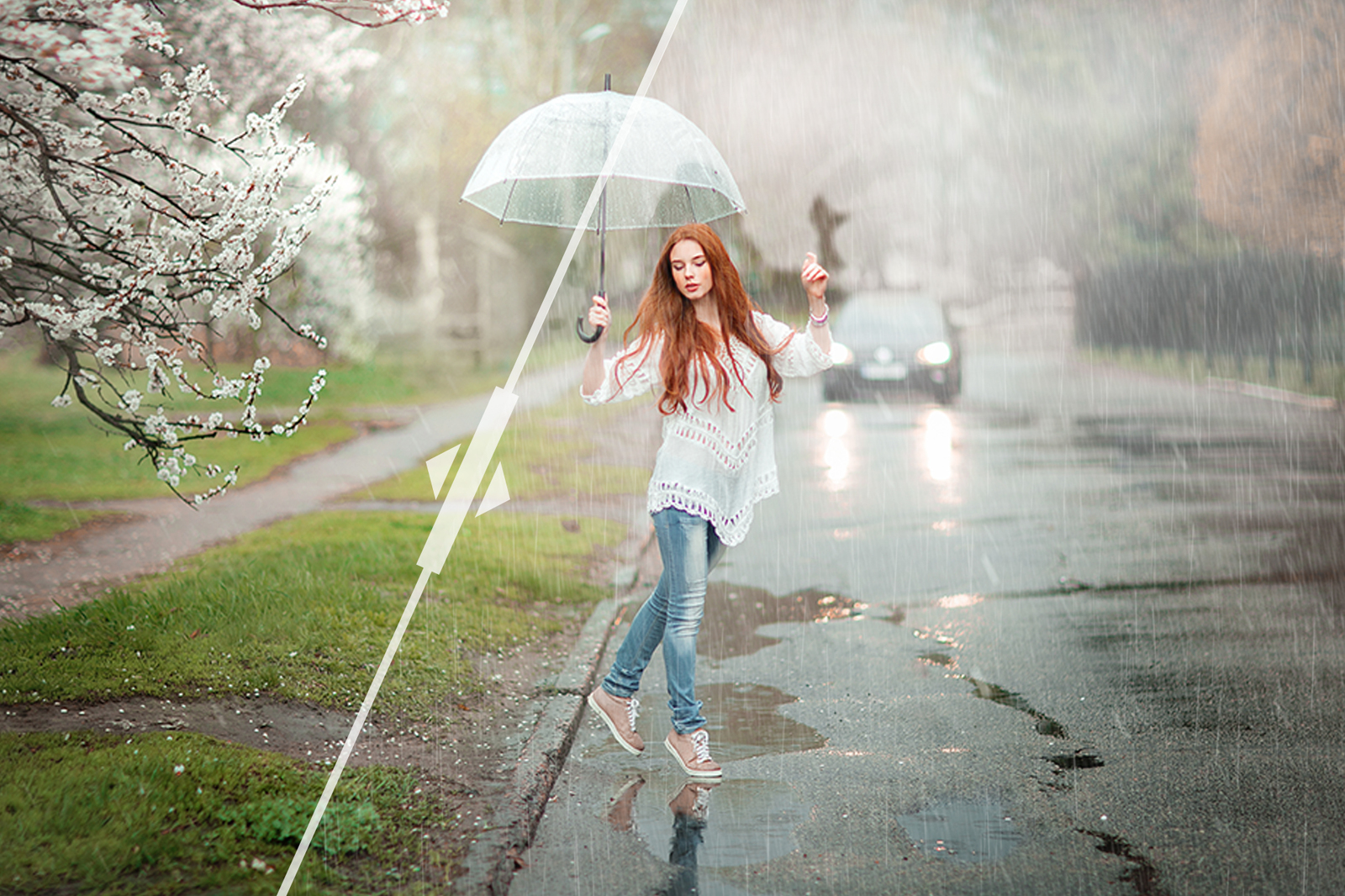 21 Rain Photo Overlays