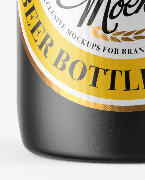 Ceramic Bottle Mockup